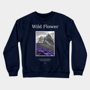 Wild Flower 2 Light Crewneck Sweatshirt